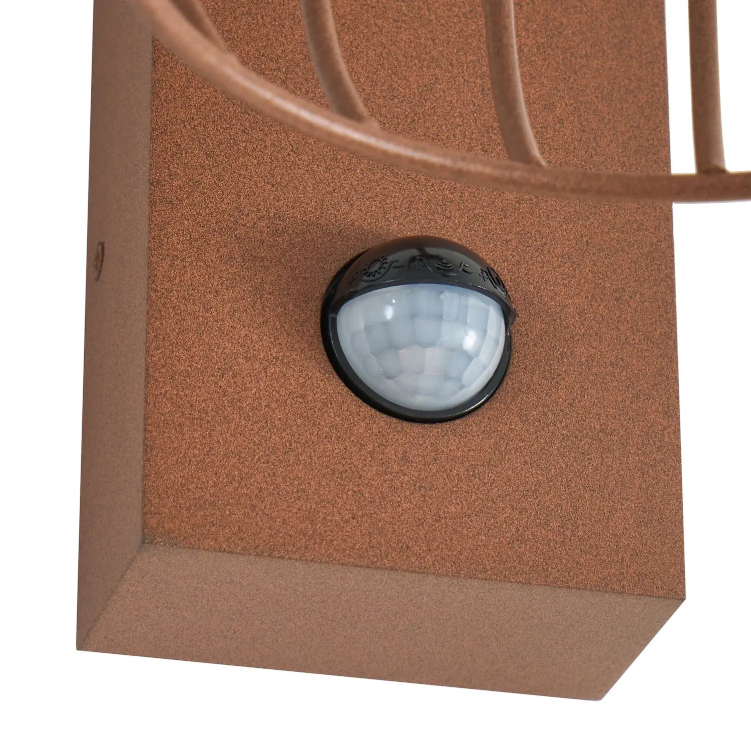 B-Ware Lucande Außenleuchte Wandlampe Chandan Sensor Bewegungsmelder Ip44 Rost E27 - 4255830906725