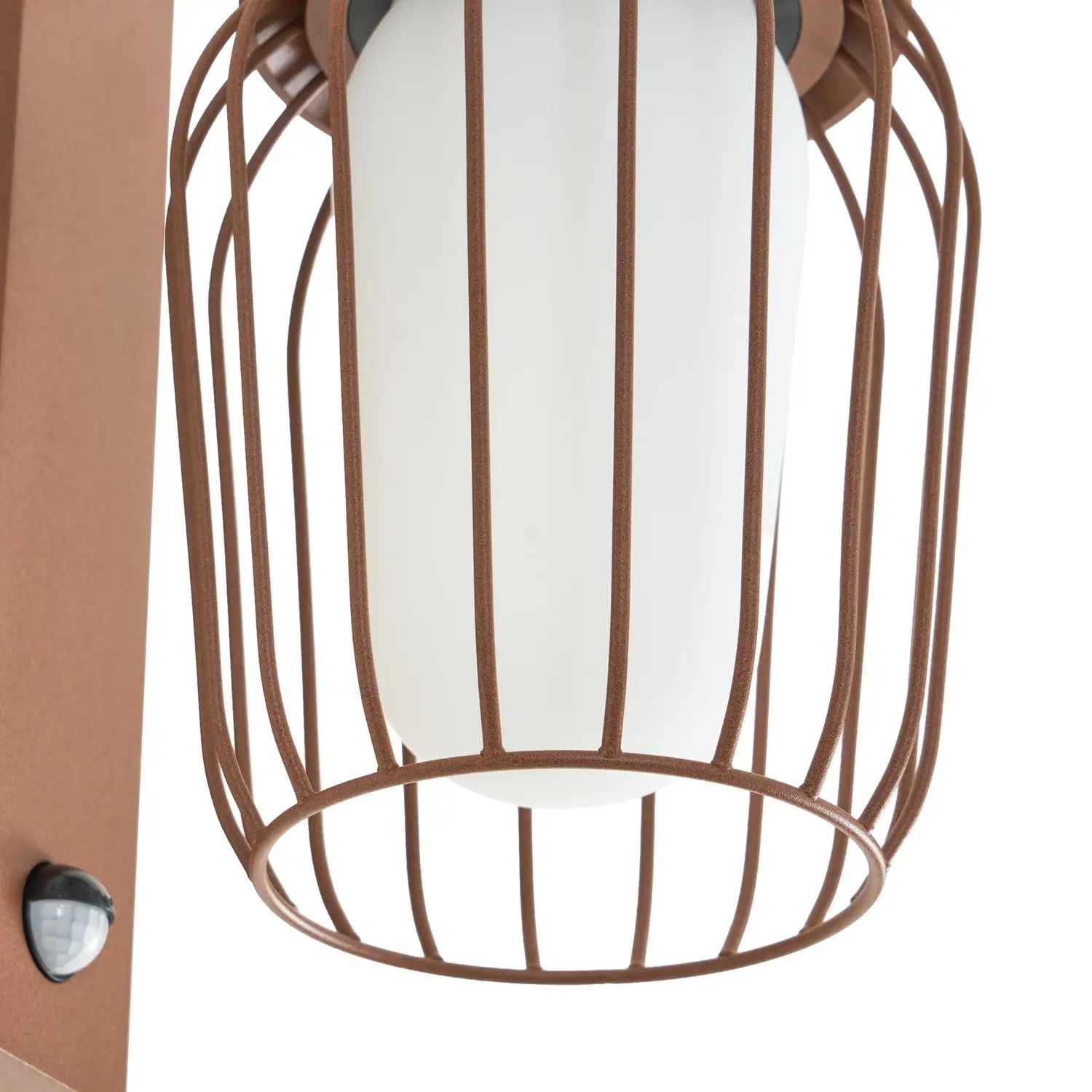 B-Ware Lucande Außenleuchte Wandlampe Chandan Sensor Bewegungsmelder Ip44 Rost E27 - 4255830906725