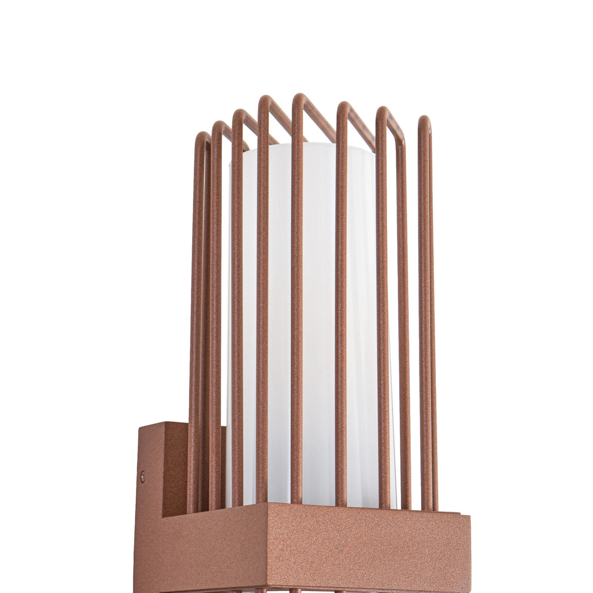 Lucande Außenwandleuchte Wandlampe Leuchte Chandan rost Aluminium Kunststoff E27 - 4255830906732