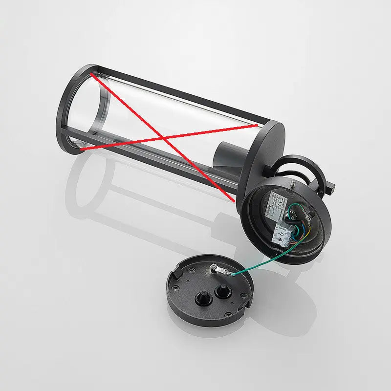 B-Ware Lucande Emmeline Außenwandleuchte Gartenleuchte Wandleuchte Siehe Text/Foto - 4251096573398