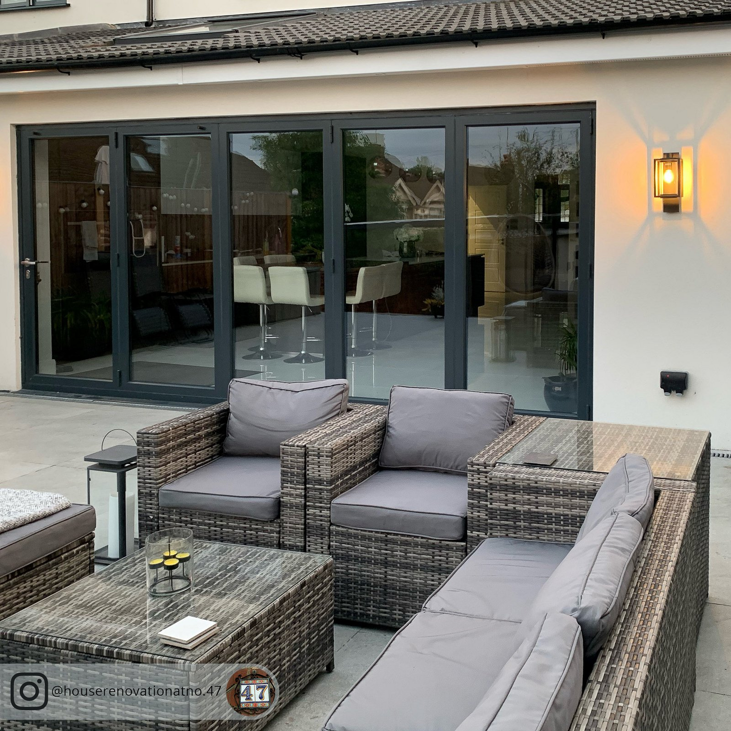 B-Ware Lucande Ferda Außenwandleuchte Gartenleuchte Wandleuchte Lampe E27 Siehe Text - 4251096575996