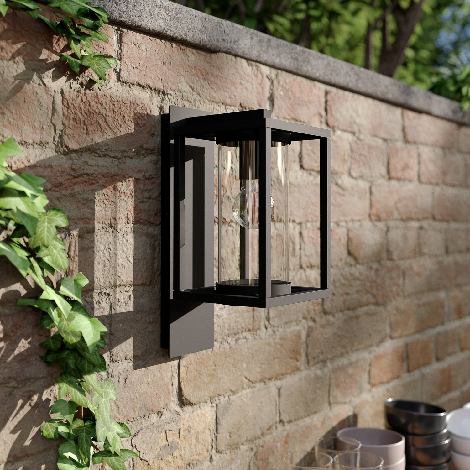 B-Ware Lucande Ferda Außenwandleuchte Gartenleuchte Wandleuchte Lampe E27 Siehe Text - 4251096575996