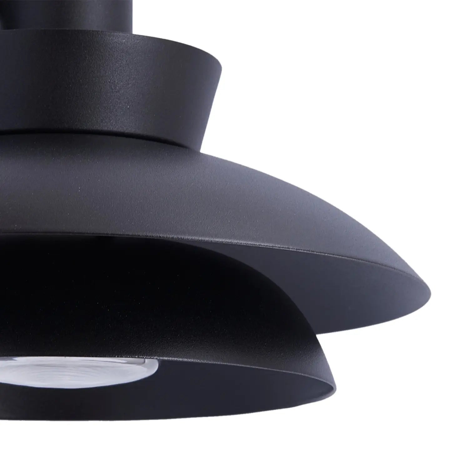 B-Ware Lucande Außenwandleuchte Wandlampe Thais Schwarz Eisen Stahl Außenbereich ø25cm - 4251911786798