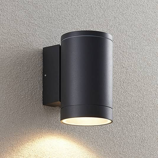 Lucande Thomke Außen Wandleuchte Wandleuchte Lampe Leuchte 1 Flammig 2 Stück B-Ware - 4251096569346