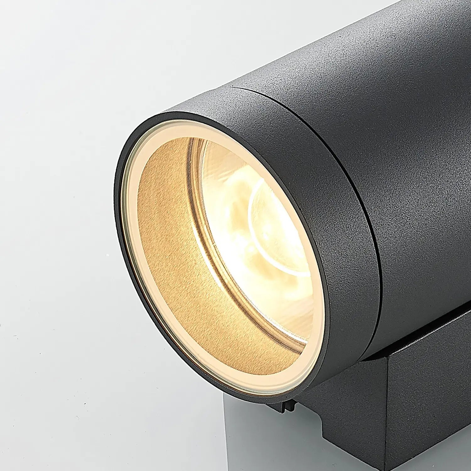 B-Ware Lucande Thomke Außen Wandleuchte Wandleuchte Lampe Leuchte 1 Flammig Dunkelgrau - 4251096569346