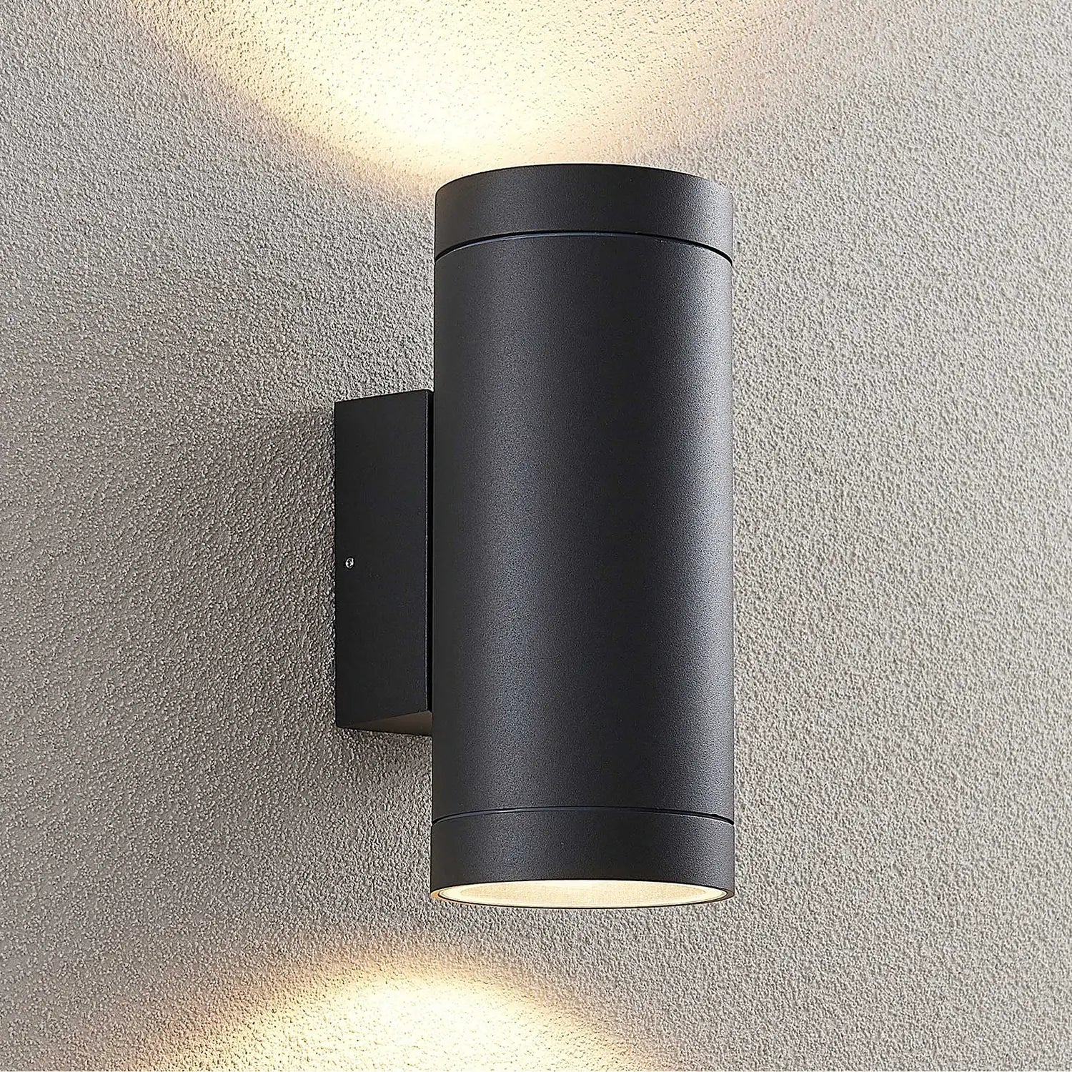 B-Ware Lucande Außenwandleuchte Wandlampe Thomke 2 Flammig Anthrazit Alu Outdoor Led141 - 4251096569322
