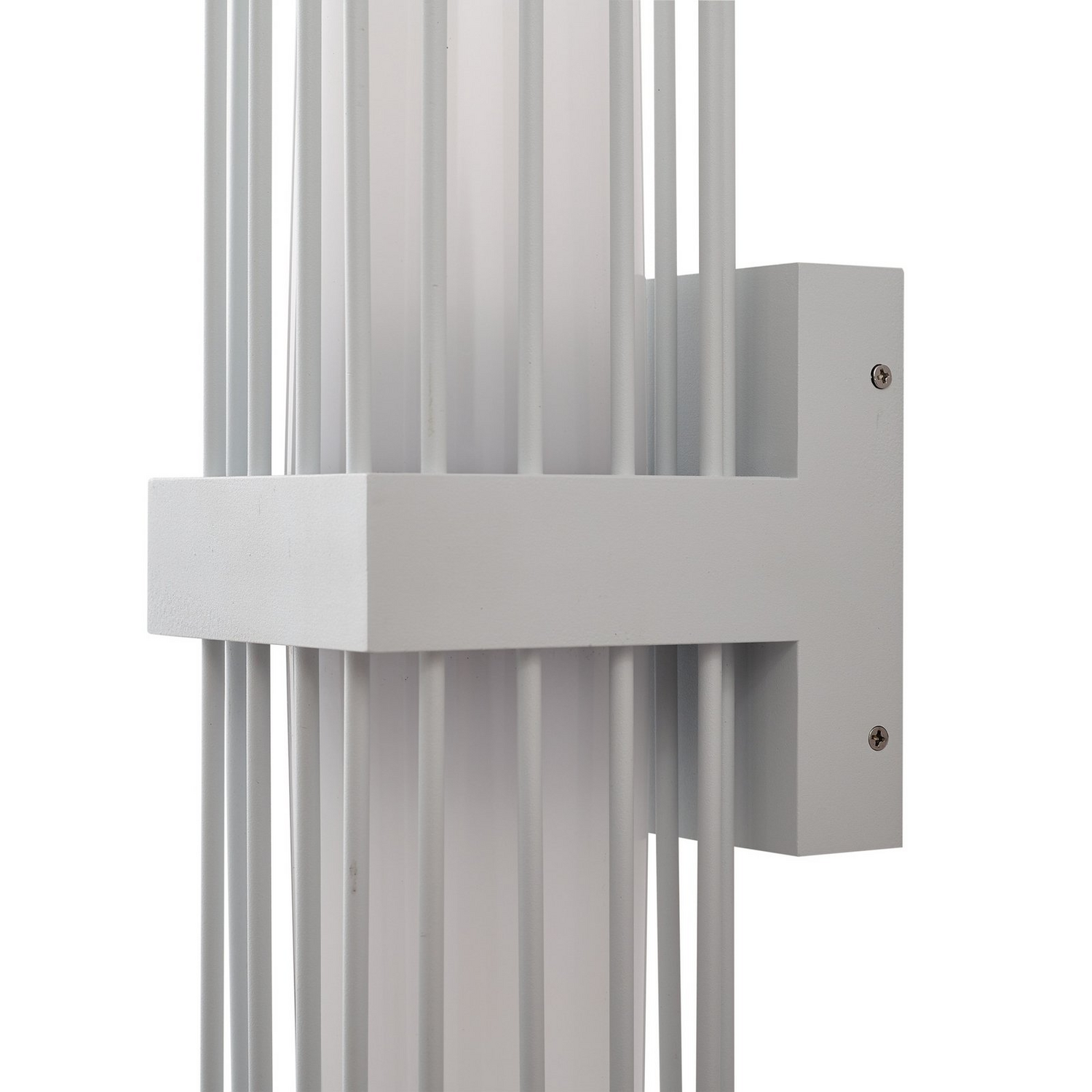 Lucande Außenwandleuchte Wandlampe Chandan Weiß Metall Ip54 42 Cm Lampe Leuchte B-Ware - 4251911799705