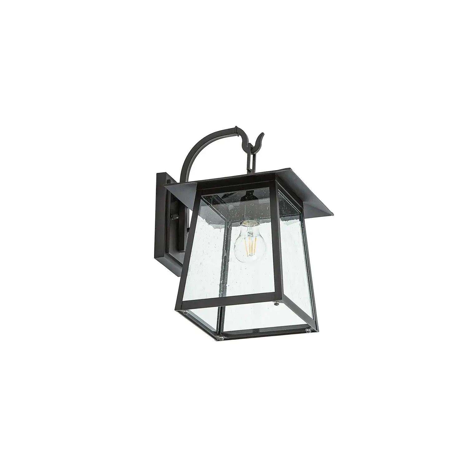 B-Ware Leuchte Außenwandleuchte Laterne Lindby Lucande Schwarz Aluminium Glas - 4255830909214