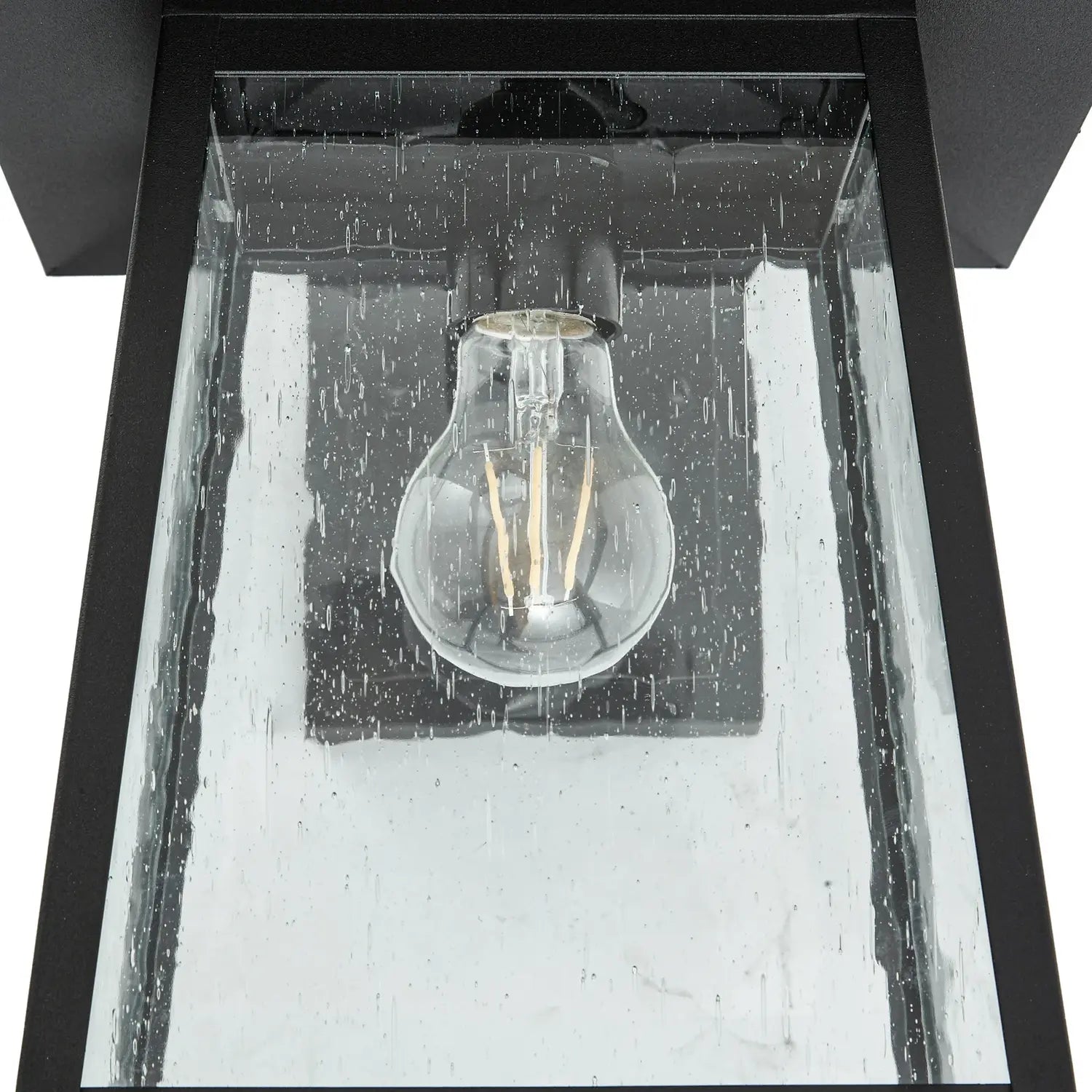B-Ware Leuchte Außenwandleuchte Laterne Lindby Lucande Schwarz Aluminium Glas365 - 4255830909214