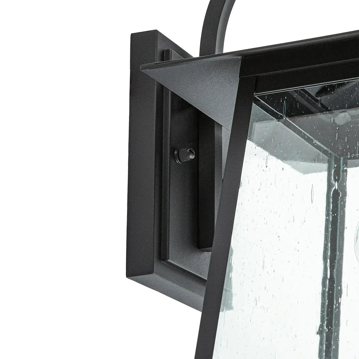 B-Ware Leuchte Außenwandleuchte Laterne Lindby Lucande Schwarz Aluminium Glas - 4255830909214