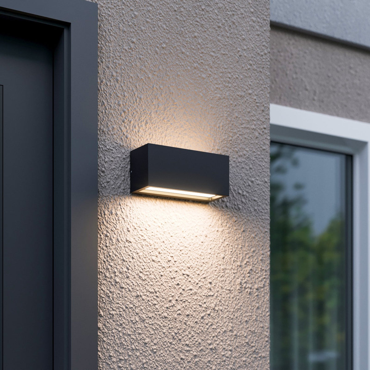 Lucande Bente Außenwandleuchte Gartenleuchte Außenlampe Wandlampe Lampe Leuc620 - 6291105700788
