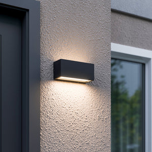 B-Ware Lucande Bente Außenwandleuchte Gartenleuchte Außenlampe Wandlampe Lampe Leuc620
