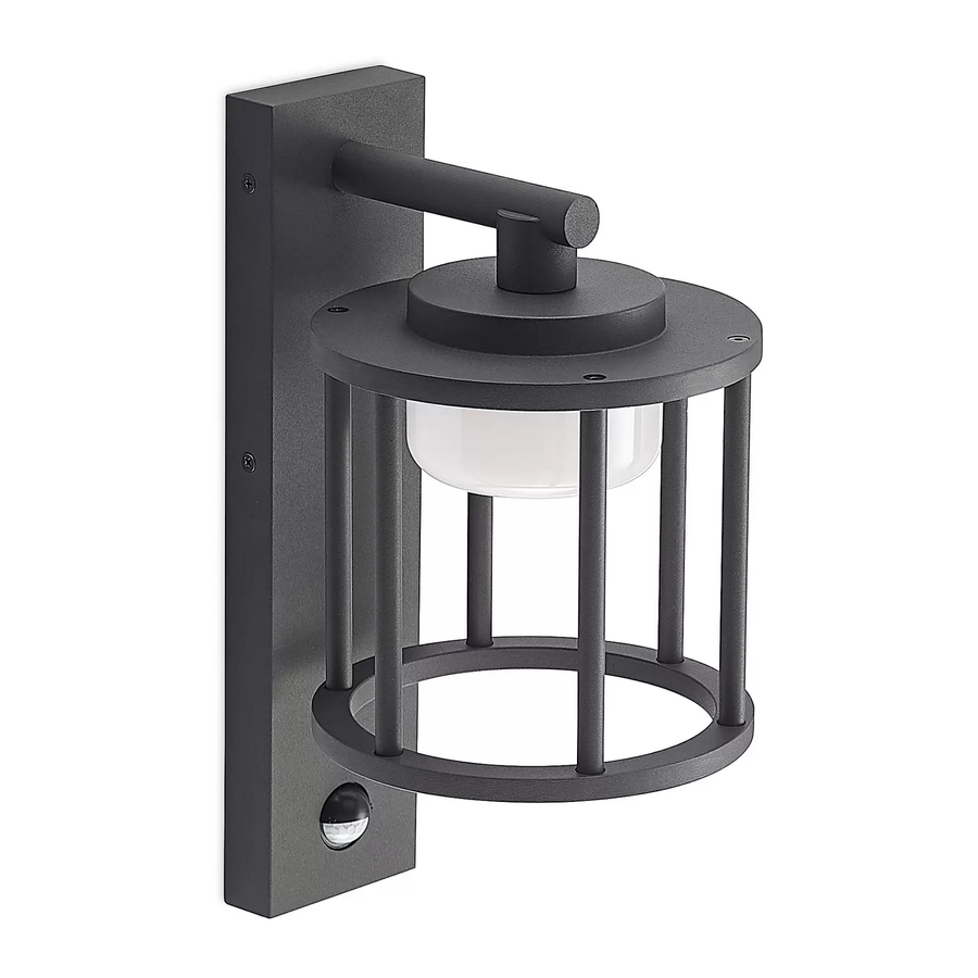 Lucande Berenike Außenwandleuchte Wandleuchte Wandlampe Lampe Licht Mit Sensor B-Ware - 4251911741629
