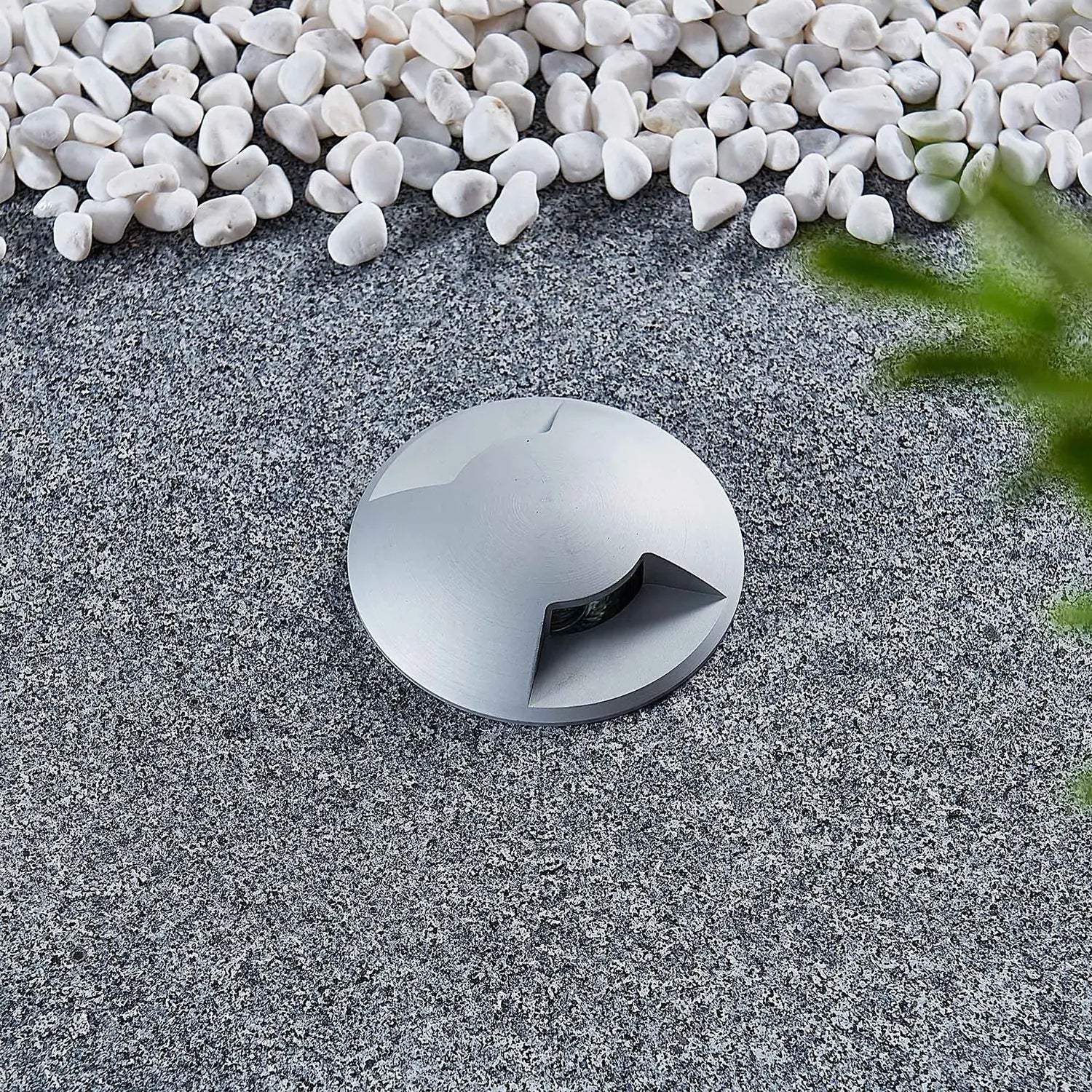 B-Ware Lucande Bodeneinbauleuchte Bartosz Aluminium Wegeleuchte Garten Sockelleuch91 - 4251096562729