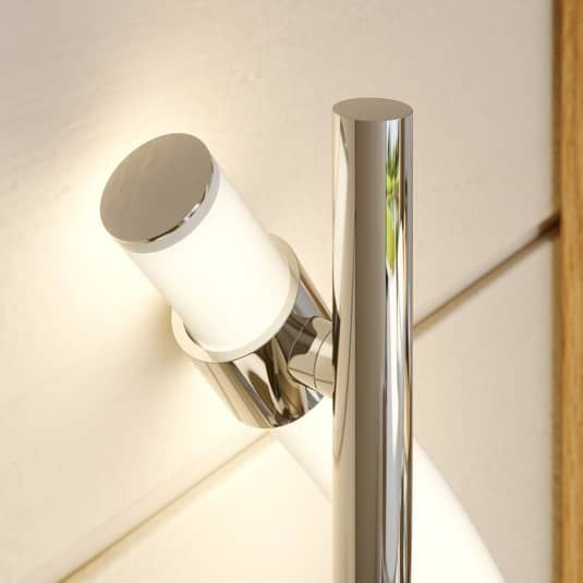 B-Ware Lucande Curla Led Wandleuchte Wandlampe Wandlicht Leuchte Lampe Licht Led Chrom - 4251096579611