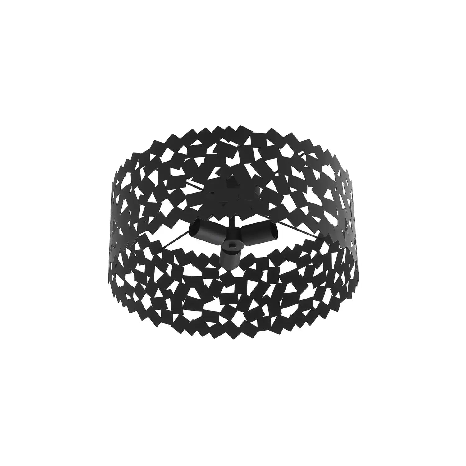 B-Ware Lucande Deckenleuchte Deckenlampe Aeloria Eisen Schwarz 50 Cm E27 Led Leuchte - 4251911775198