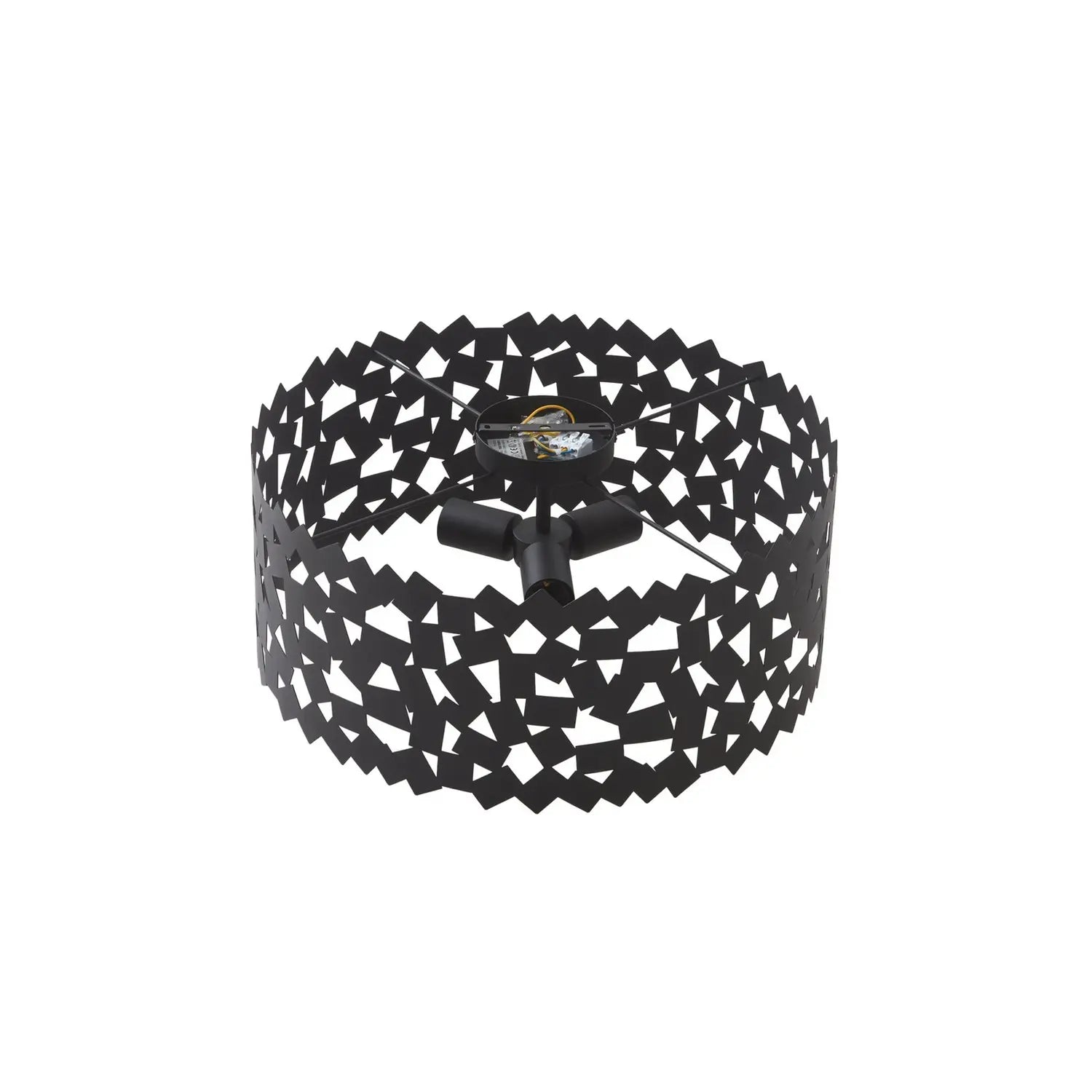 B-Ware Lucande Deckenleuchte Deckenlampe Aeloria Eisen Schwarz 50 Cm E27 Led Leuchte - 4251911775198