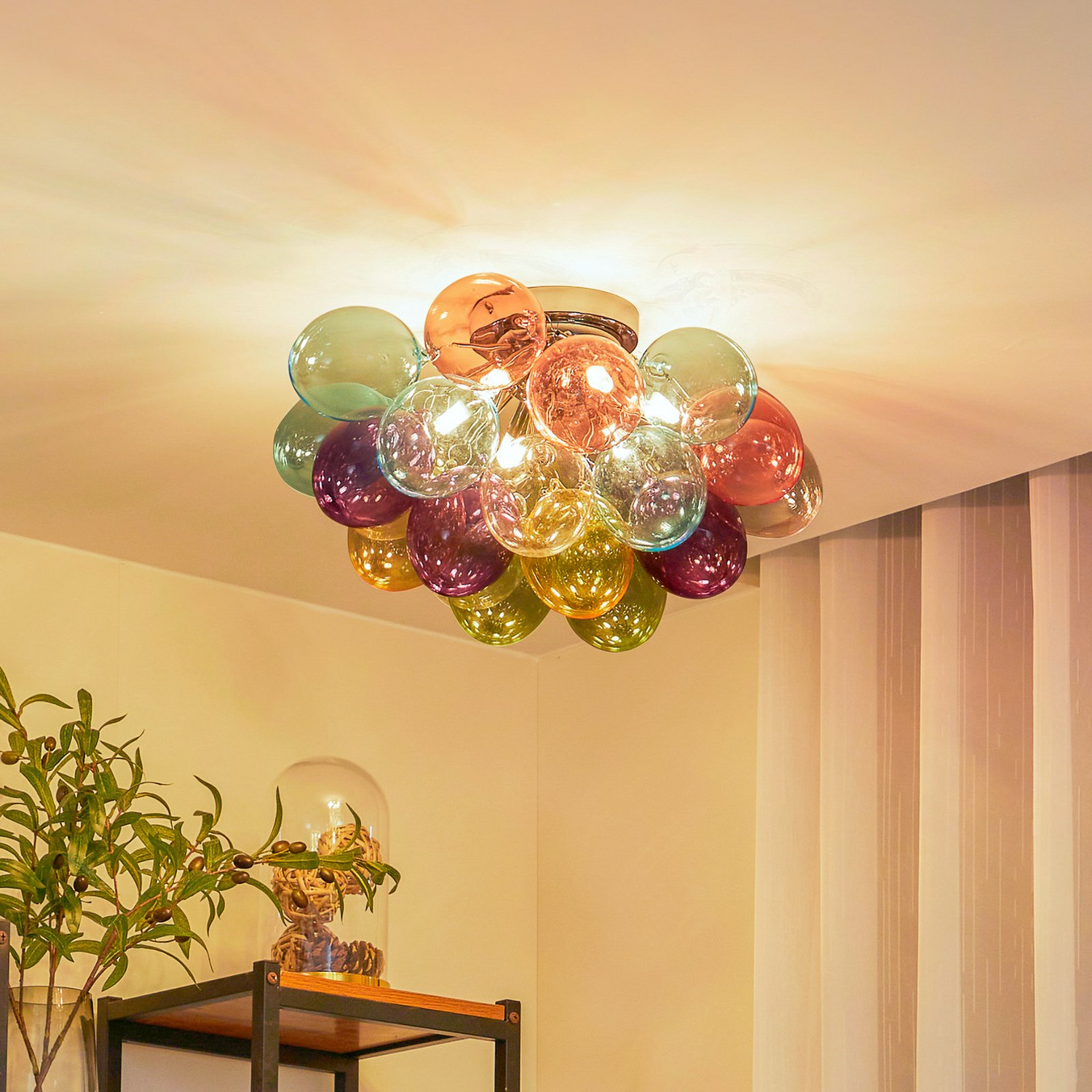 B-Ware Lucande Diborah Deckenleuchte Deckenlampe Leuchte Lampe Deckenlicht Licht Deko