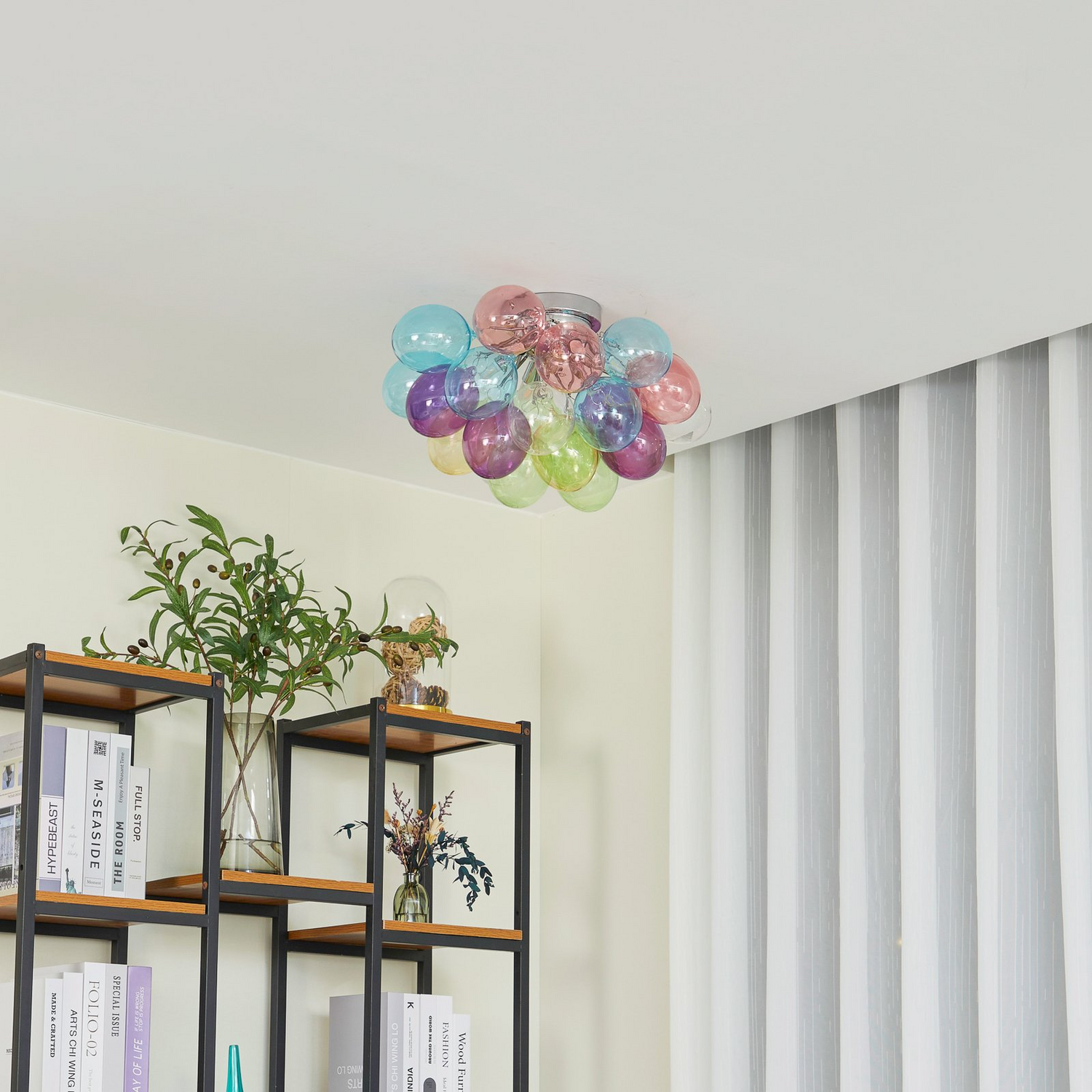 B-Ware Lucande Diborah Deckenleuchte Deckenlampe Leuchte Lampe Deckenlicht Licht Deko