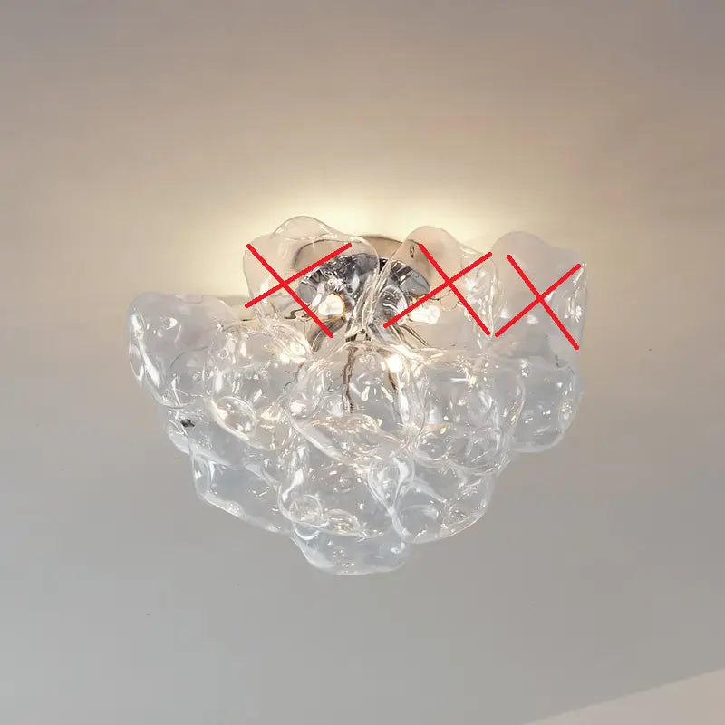 B-Ware Lucande Deckenleuchte Lampe Diborah Glas Deckenbeleuchtung ø49cm Siehe Text/Foto - 4255830902710