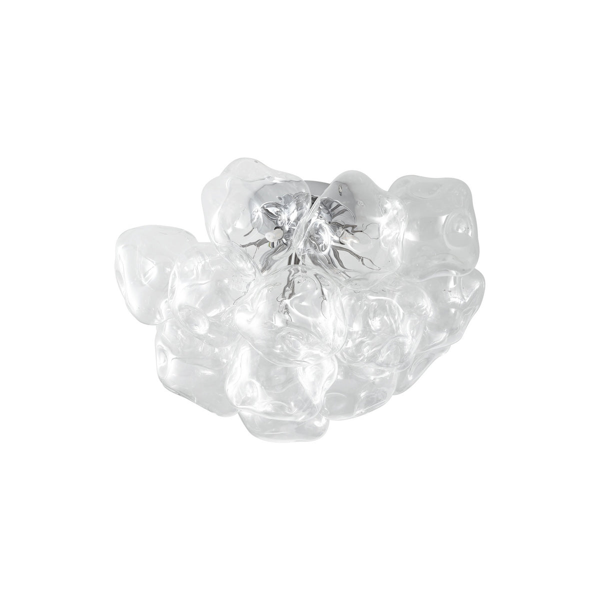 Lucande Deckenleuchte Lampe Diborah klar Glas Ø 49 cm G9 SIEHE TEXT/FOTO - 4255830902710