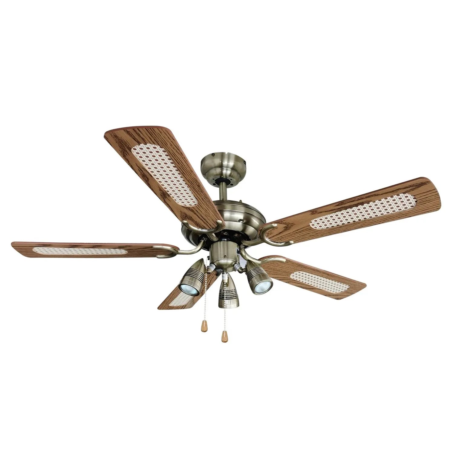 B-Ware Lucande Deckenventilator Mit Licht Anariki Leise Messing Ventilator Lampe Spot - 4251911744682
