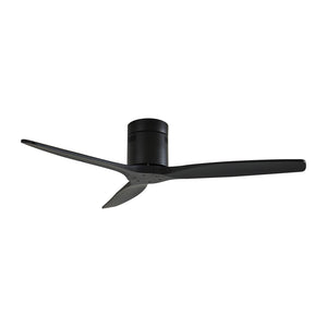 B-Ware Lucande Deckenventilator Ventilator Vindur schwarz DC Fernbedienung 132 cm leise