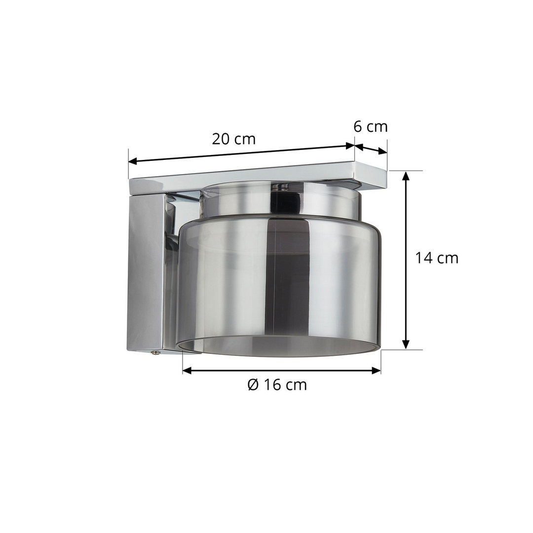 Lucande Wandleuchte Lampe Diano Leuchte Eisen Glas Wandlampe Gx53 Led 8 W B-Ware - 4251911767421