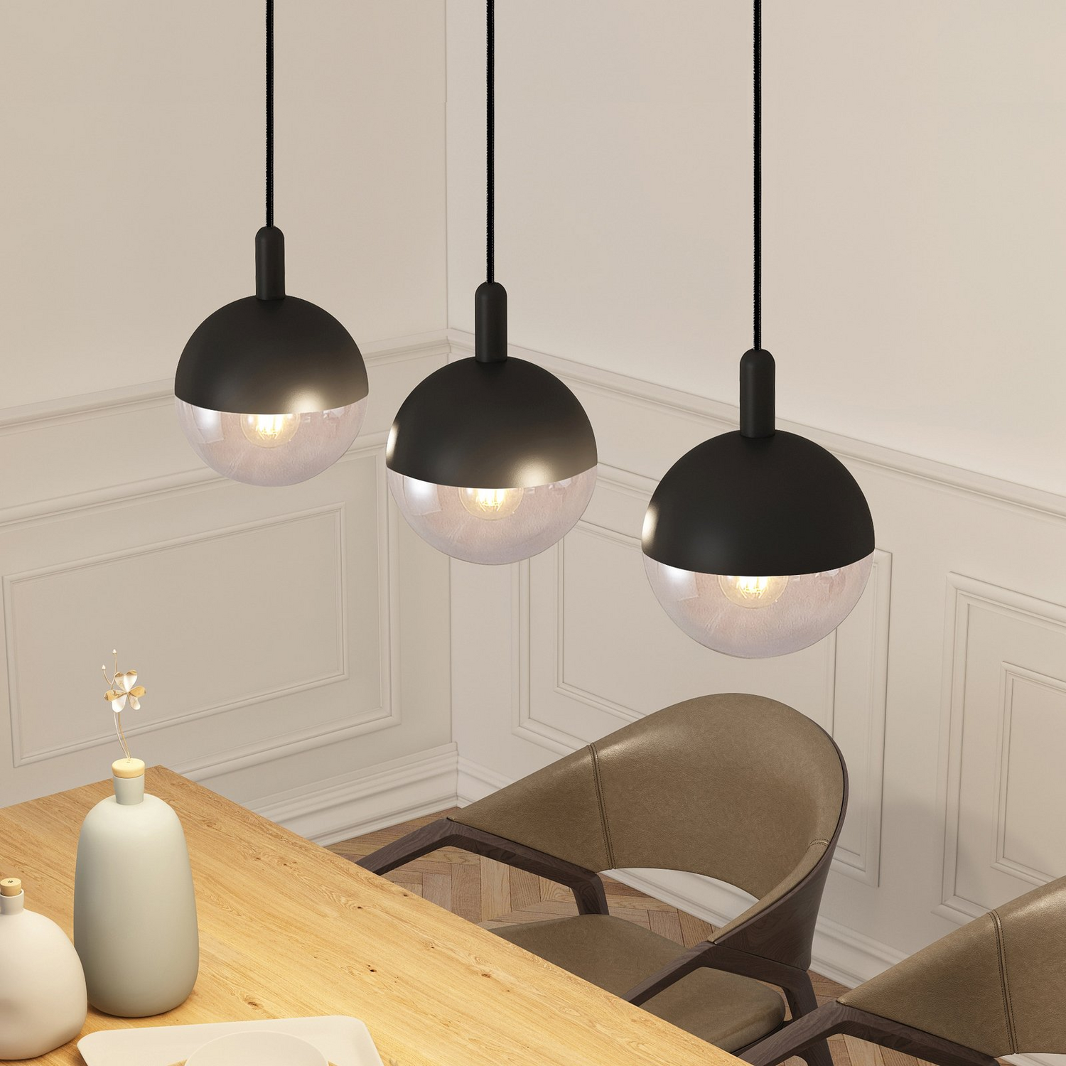 B-Ware Lucande Dustian Hängeleuchte Deckenlampe Pendelleuchte Deckenlicht 3 Flg 90861 - 4251096580280
