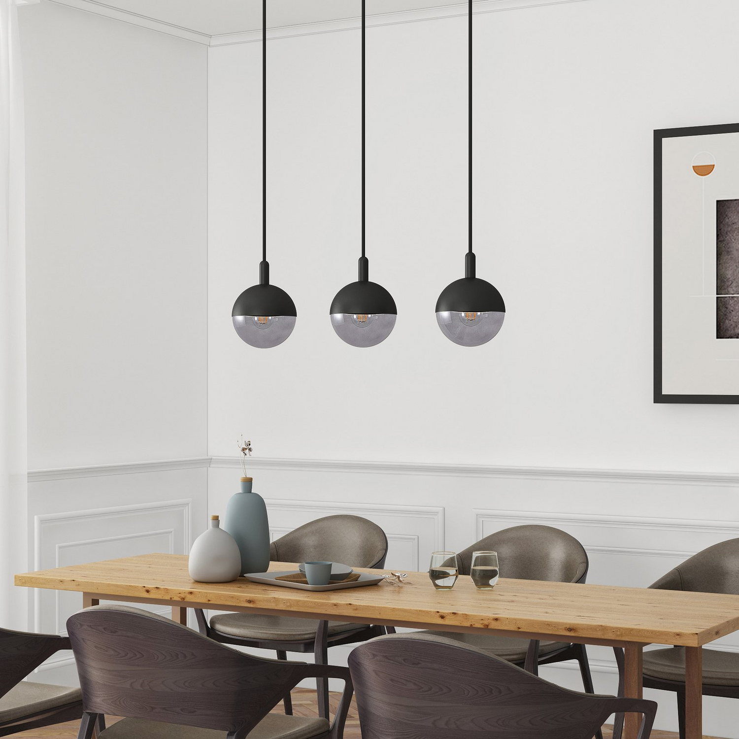 B-Ware Lucande Dustian Hängeleuchte Deckenlampe Pendelleuchte Deckenlicht 3 Flg 90861 - 4251096580280