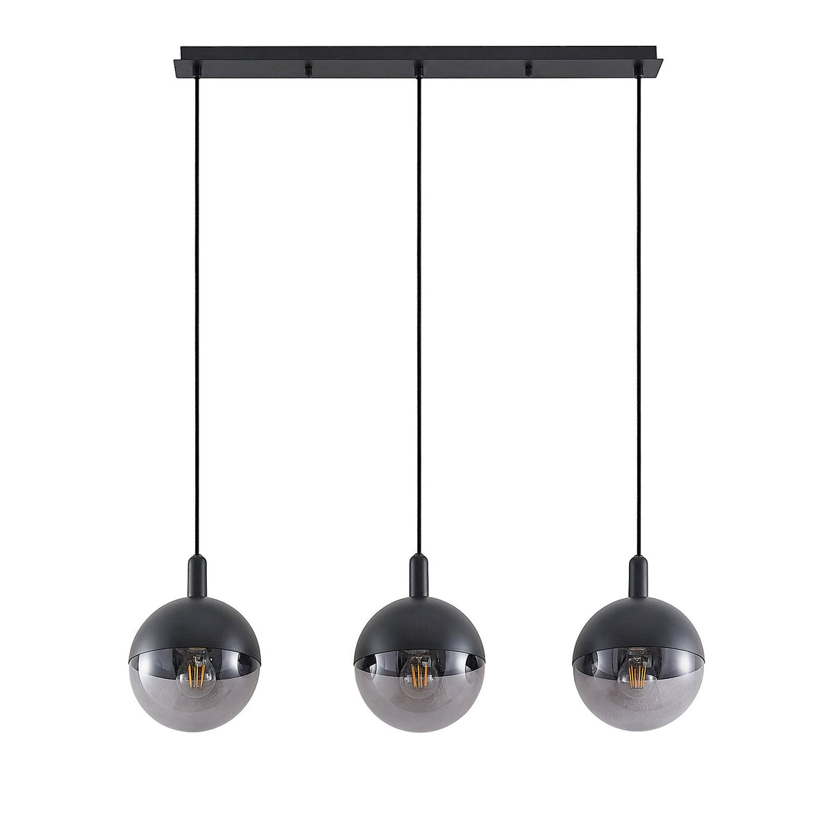 Lucande Dustian Hängeleuchte Deckenlampe Pendelleuchte Deckenlicht 3-flg 90861 - 4251096580280