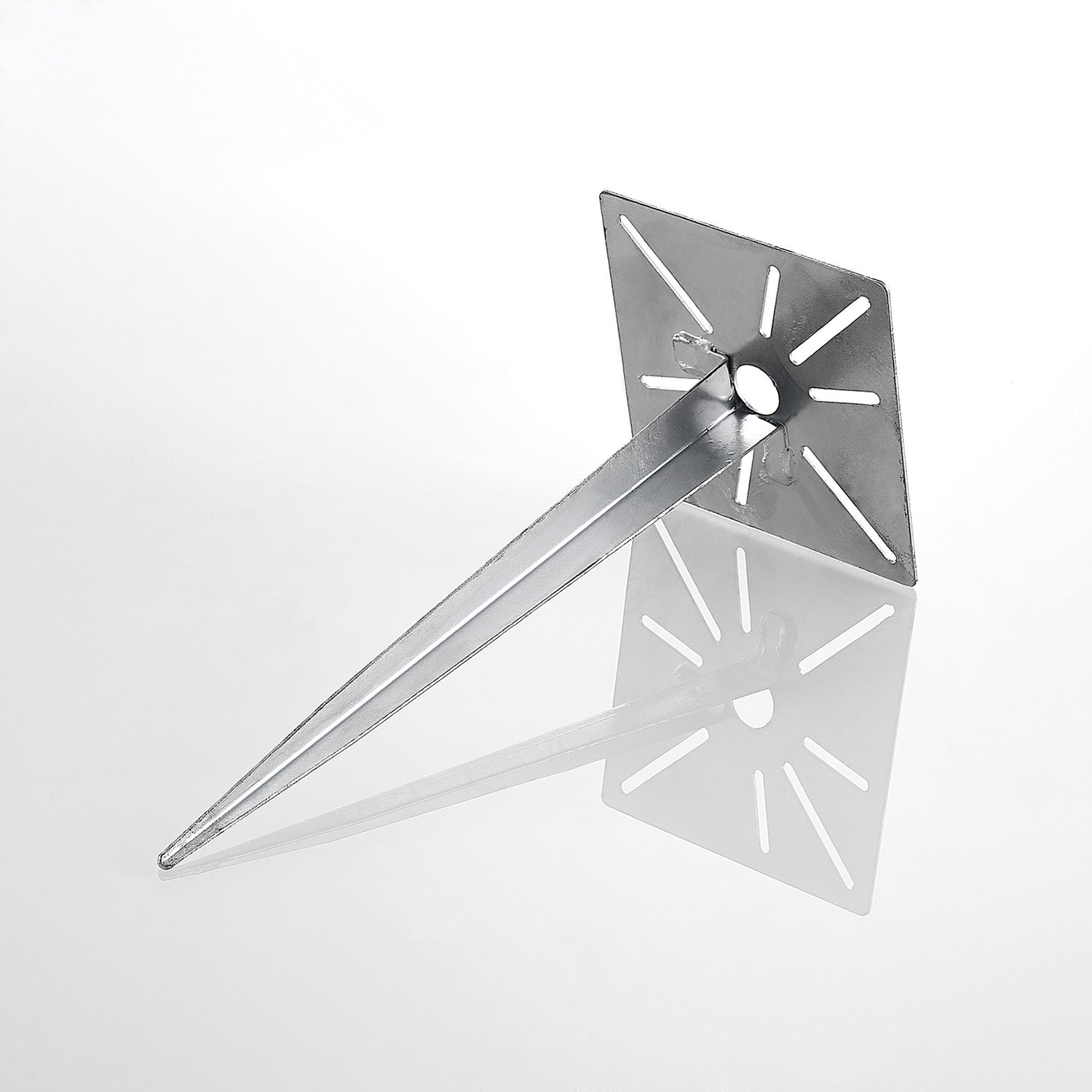 B-Ware Lucande Cadis Erdspieß Erdanker Erdbefestigung Für Gartenlampen Stahl Silber465 - 4251096576252