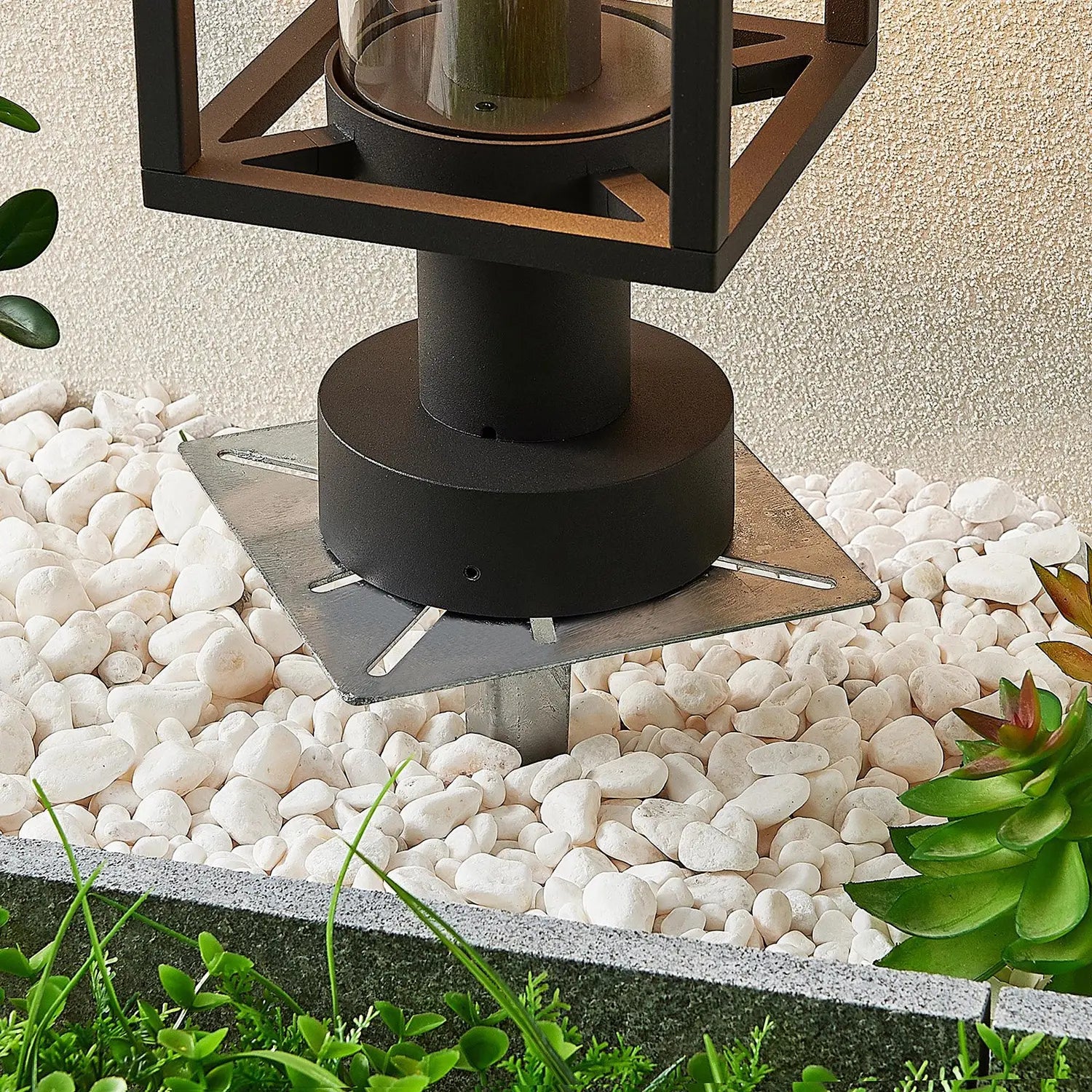 B-Ware Lucande Cadis Erdspieß Erdanker Erdbefestigung Für Gartenlampen Stahl Silber92 - 4251096576252