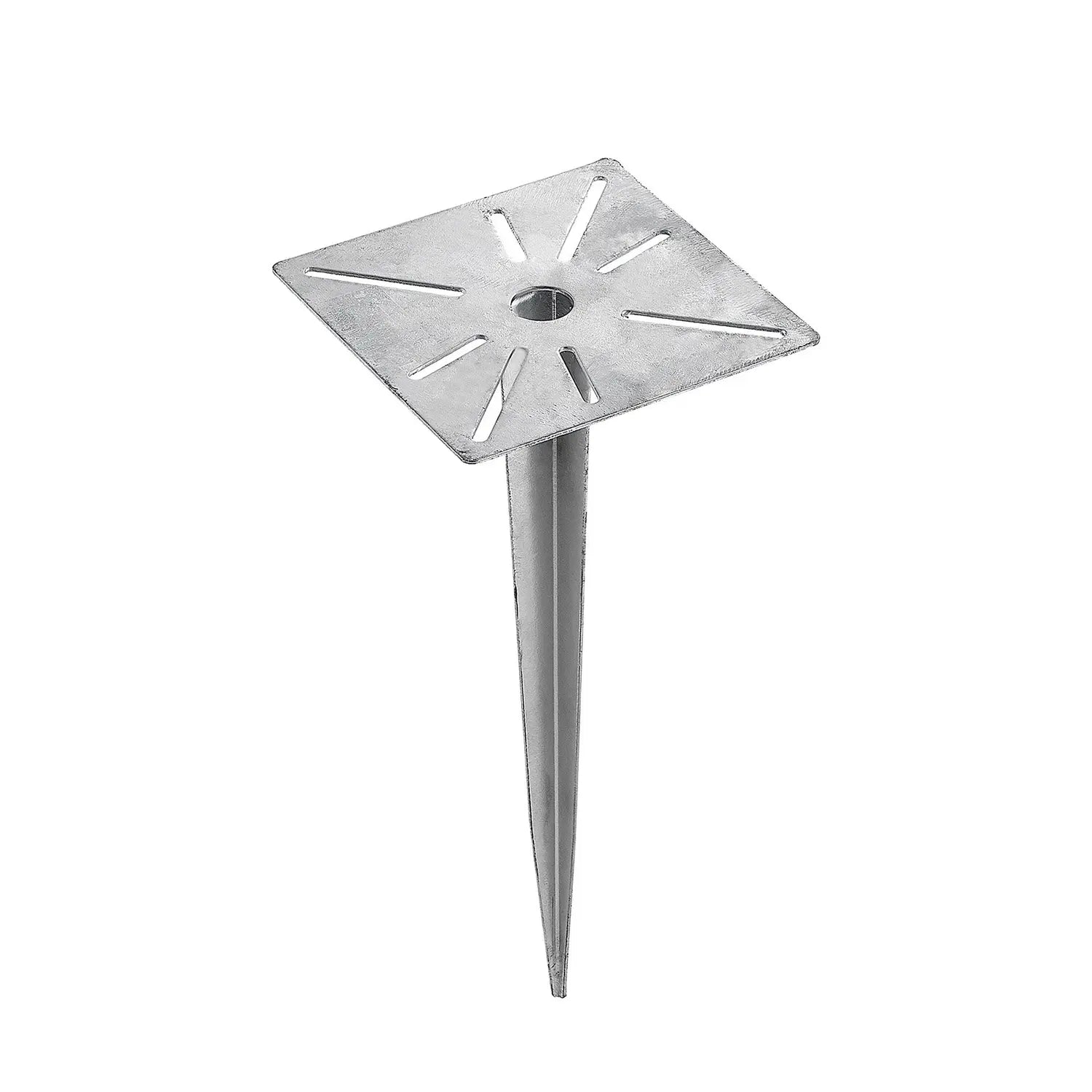 B-Ware Lucande Cadis Erdspieß Erdanker Erdbefestigung Für Gartenlampen Stahl Silber348 - 4251096576252
