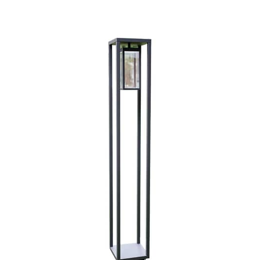 B-Ware Lucande Zeitgemäße Led Wegelampe Wegleuchte Gartenleuchte Ferdinand Dunkelgrau - 4251096541182