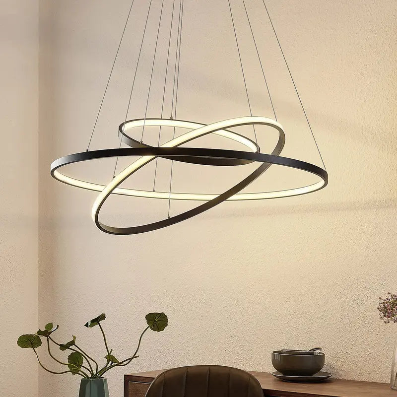 B-Ware Lucande Filippa Led Pendelleuchte Deckenlampe Hängeleuchte Lampe Leuchte Led 34