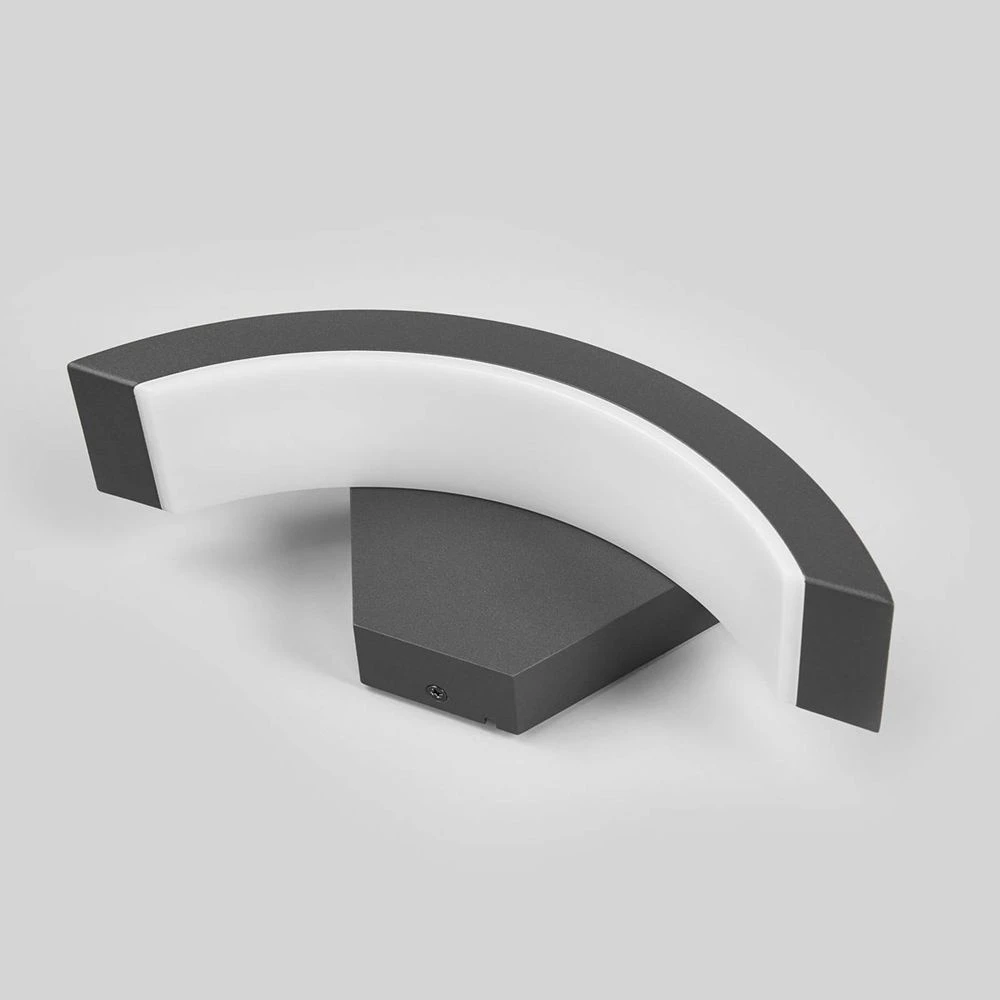 B-Ware Lucande Gebogene Led Außenwandleuchte Terrassenleuchte Deko Gartenleuchte J58