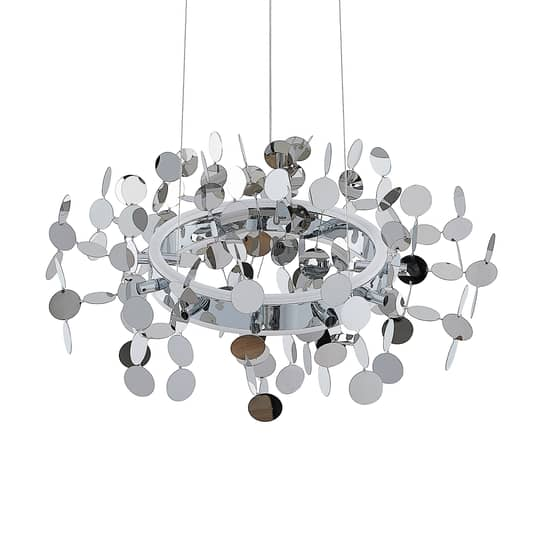 Lucande Glimmo Led Pendelleuchte Pendelleuchte Lampe Leuchte Designer Chrom B-Ware - 4251911707021