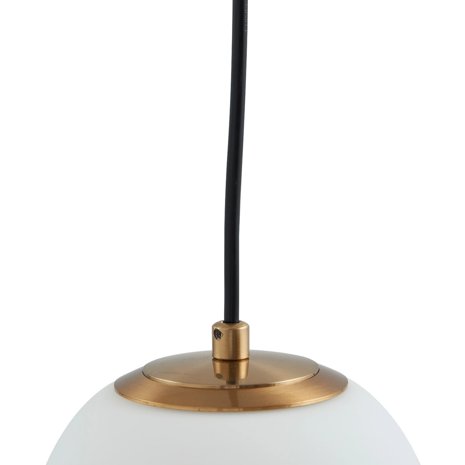 Lucande Hängelampe Bidolo Hängeleuchte Deckenlampe Messingfarben Glas 15 Cm Ip44 B-Ware - 4251911776379