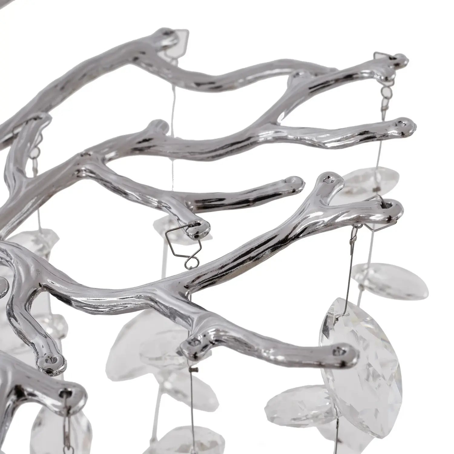 B-Ware Lucande Hängeleuchte Pendelleuchte Bellora Kristallleuchte Edelstahl 101 Cm G9