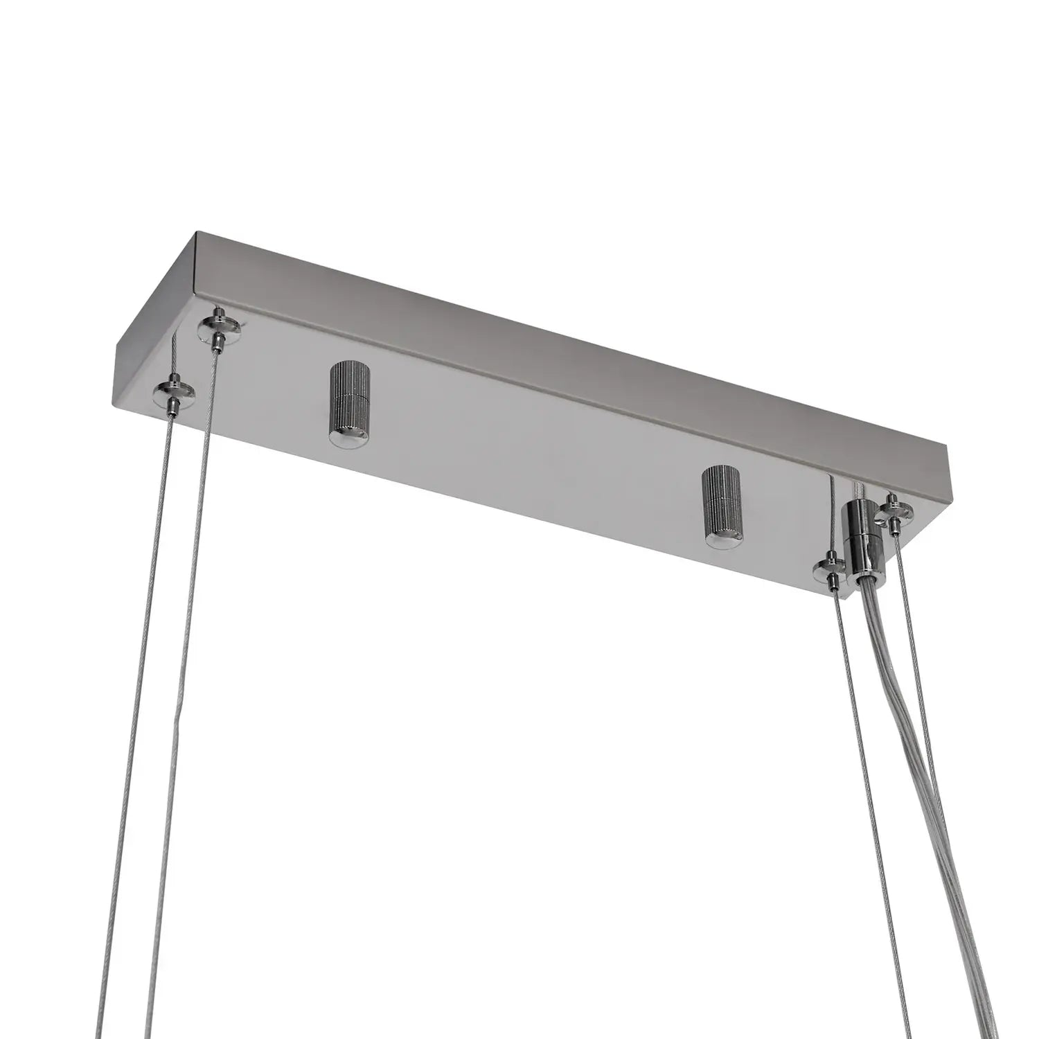 B-Ware Lucande Hängeleuchte Pendelleuchte Bellora Kristallleuchte Edelstahl 101 Cm G9