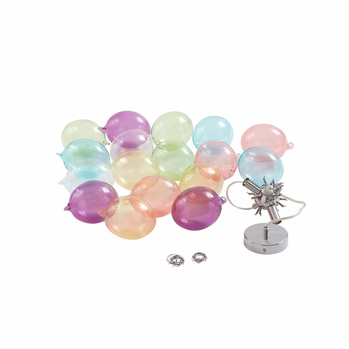 Lucande Diborah Hängeleuchte Hängelampe Leuchte Lampe Pendellampe bunt Ø 40 cm - 4251911766493