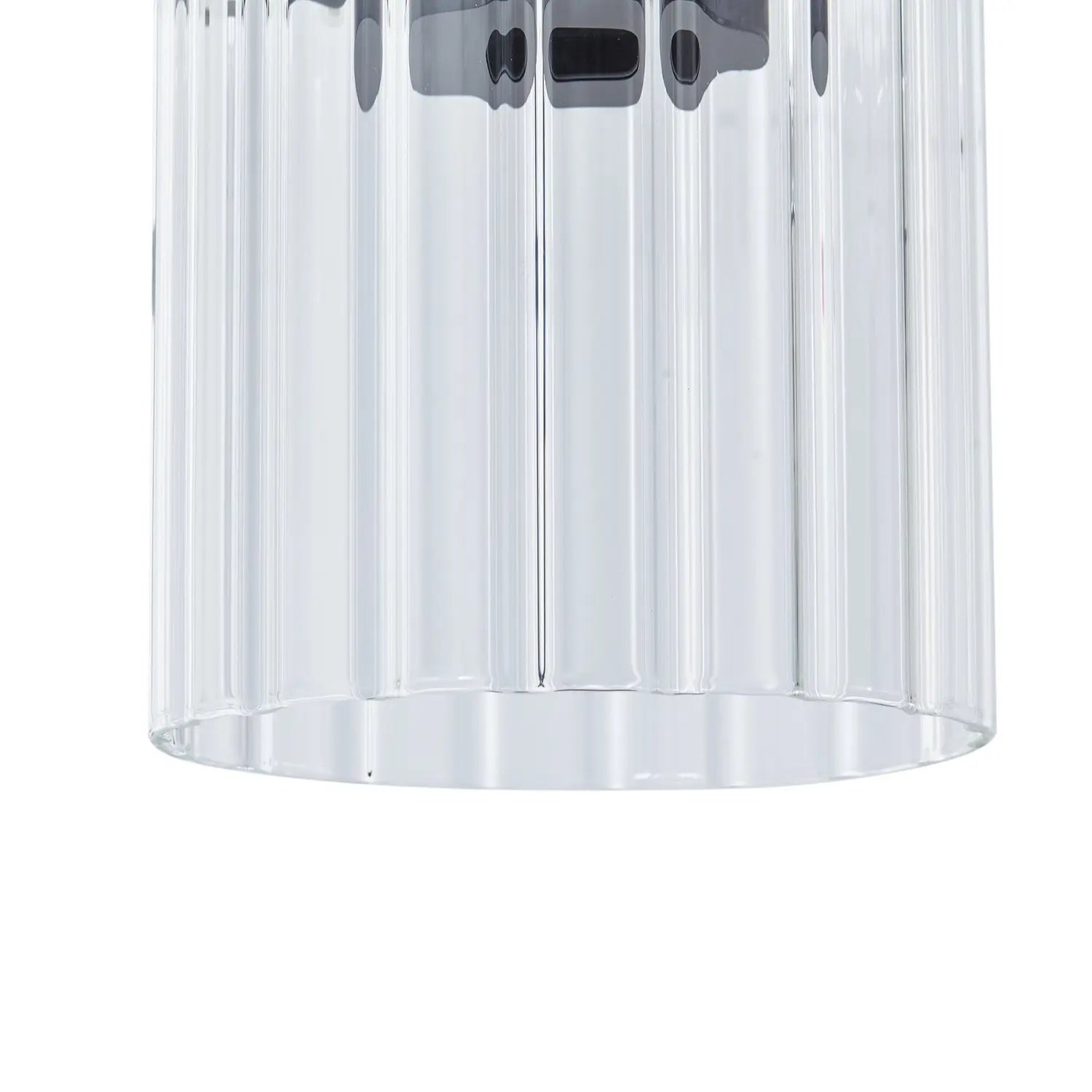 B-Ware Lucande Hängeleuchte Pendelleuchte Eirian Schwarz Glas 3 Flammig ø 40 Cm140 - 4251911775785