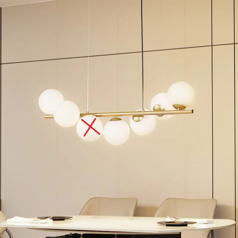 B-Ware Lucande Hängeleuchte Isandro Gold Opal Deckenlampe Deckenleuchte Siehe Text/Foto - 4251911786439