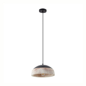 B-Ware Lucande Hängeleuchte Pendelleuchte Leivar  ø35cm Led Holz Schwarz E27 Lampe