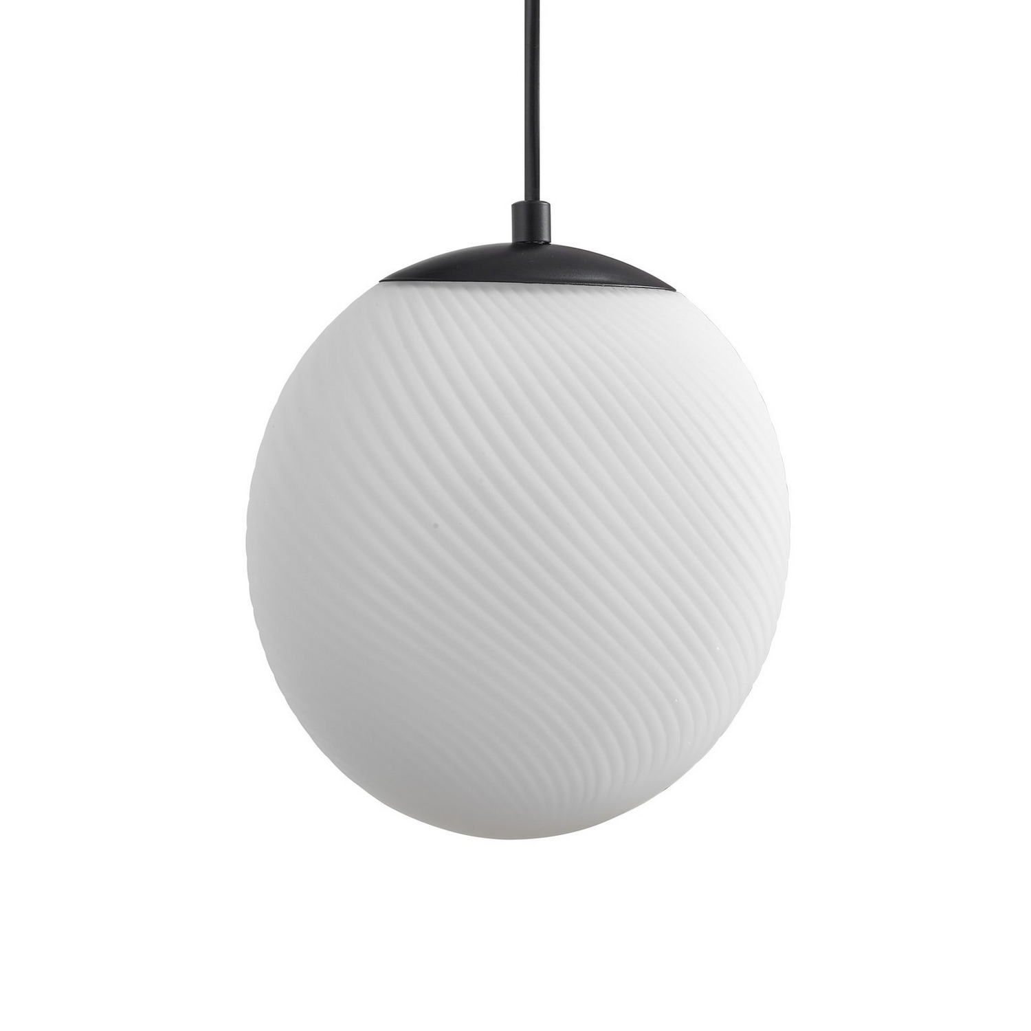 B-Ware Lucande Hängeleuchte Pendelleuchte Lunelle Schwarz Glas 4flg ø 40cm - 4255830900631