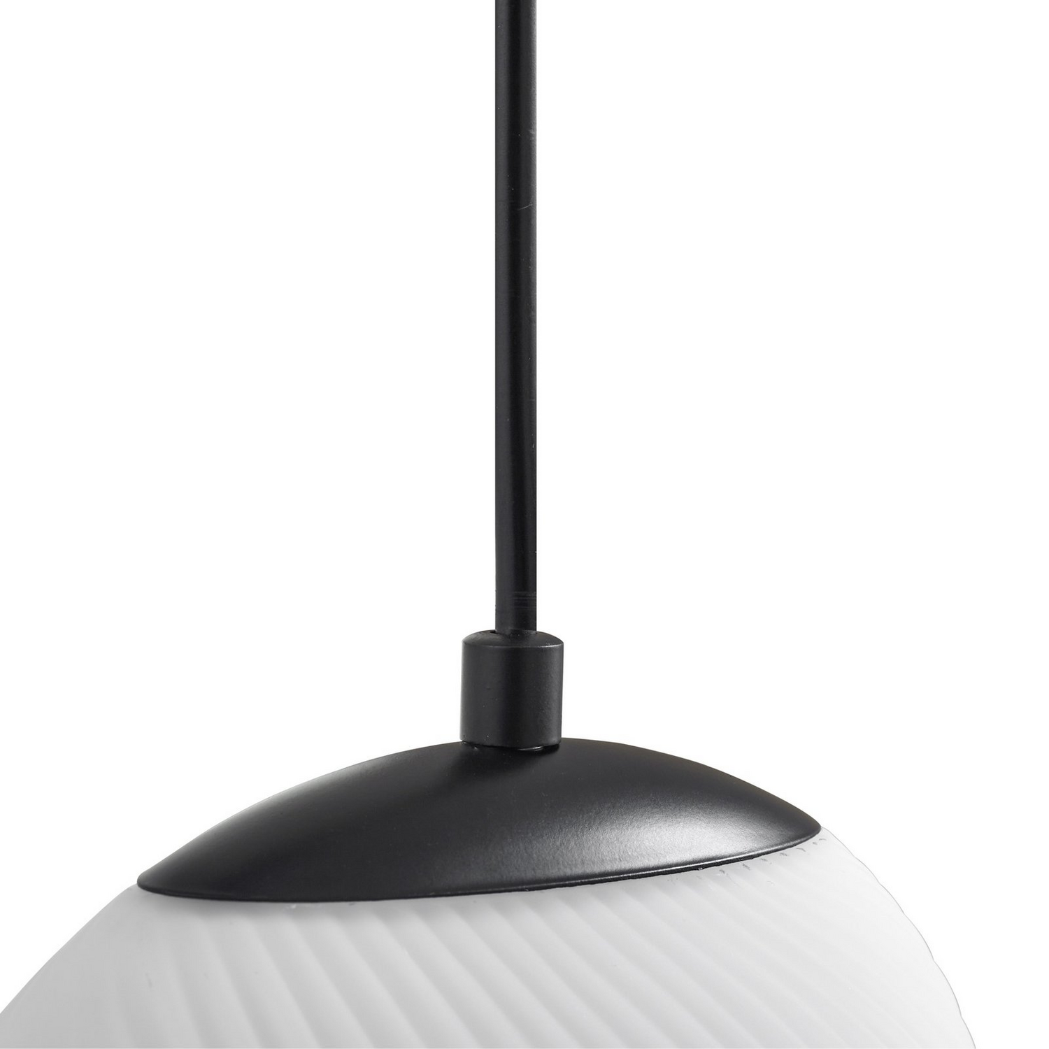 B-Ware Lucande Hängeleuchte Pendelleuchte Lunelle Schwarz Glas 4flg ø 40cm - 4255830900631