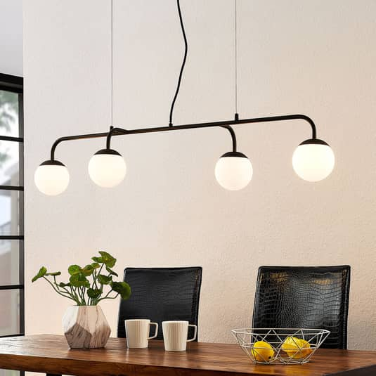 Lucande Rama Led Hängeleuchte Hängeleuchte Deckenlampe Lampe Leuchte Glasschirme B-Ware - 4251096583649