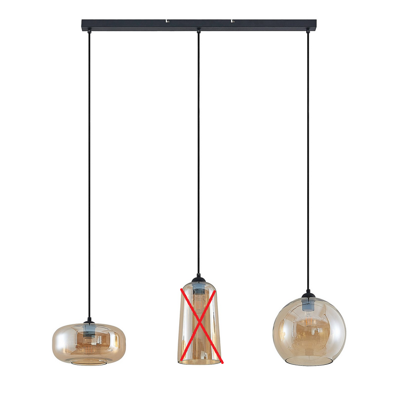Lucande Wilja Hängeleuchte Hängelampe Licht Lampe Leuchte E27 Siehe Text/Foto B-Ware - 4251911701753