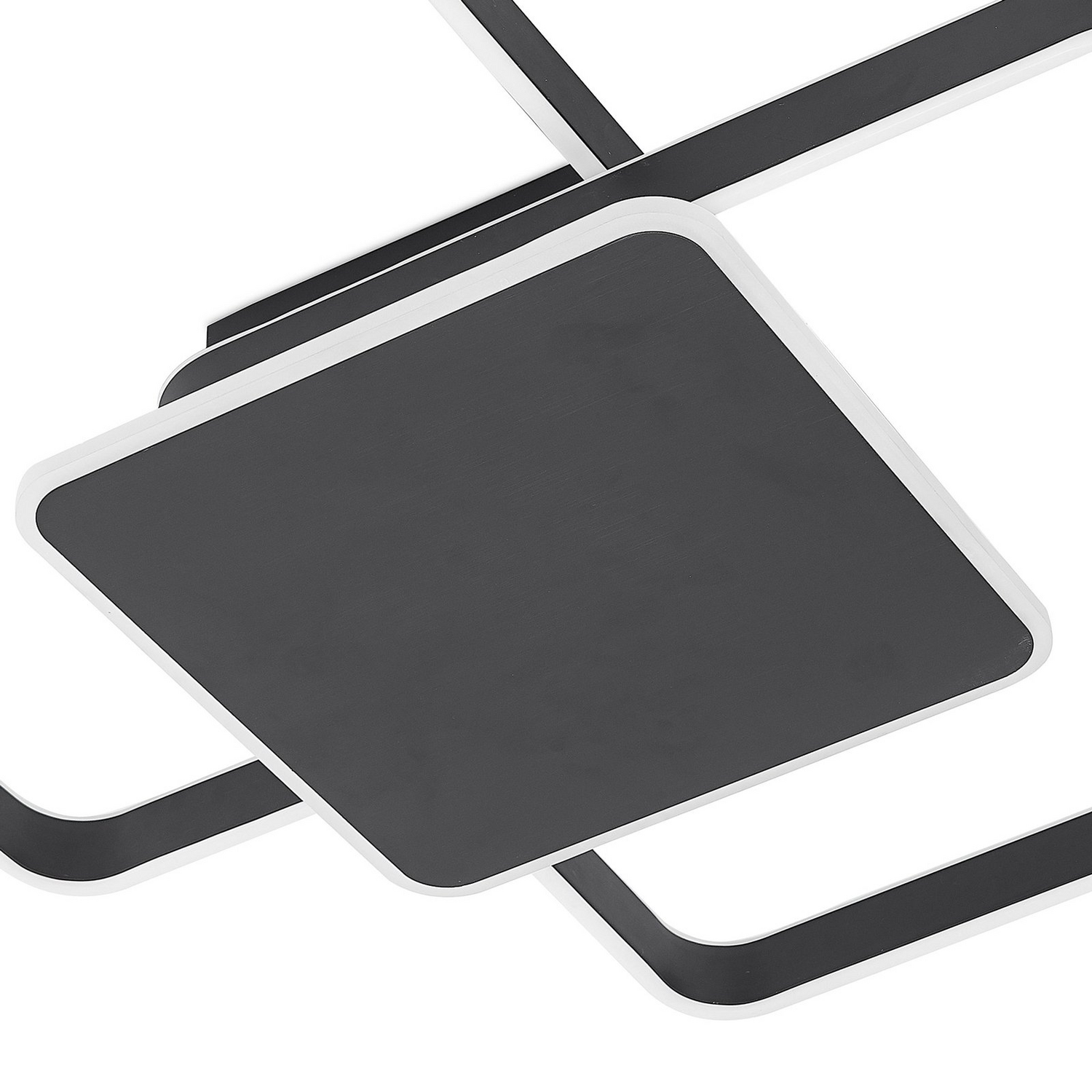 B-Ware Lucande Kadira Led Deckenlampe Lampe Deckenbeleuchtung Schwarz 70 Cm Leuchte - 4251911710366